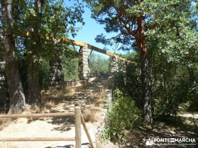 Pesquerías Reales y Fuentes de La Granja;senderos de madrid rutas para andar por madrid